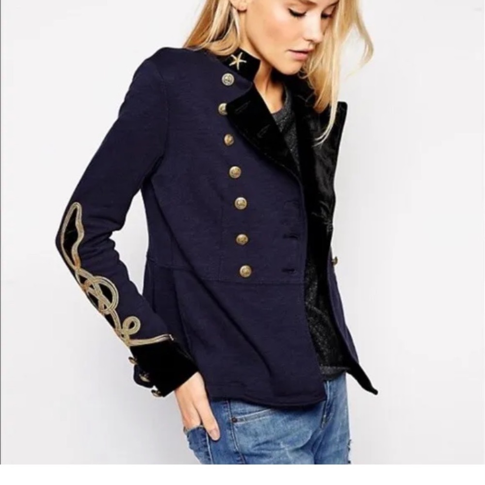 Ralph Lauren Denim & Supply vintage style sailor jacket size S/P NWT